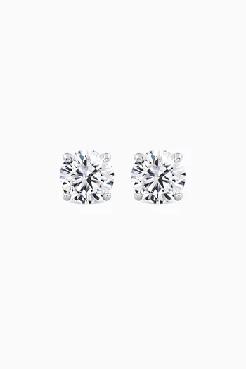 Junior Round Diamond Studs