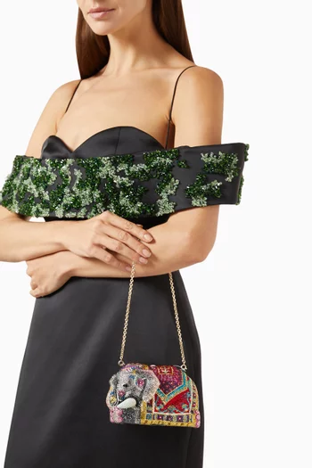 Elephant Majestic Clutch Bag