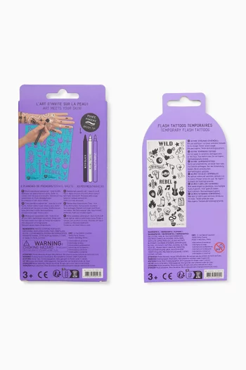 Flash Tattoo & Tattoo Art Set
