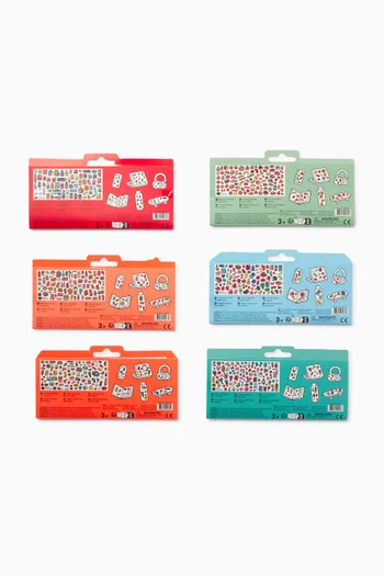6-piece Boutique Assorted Stickers