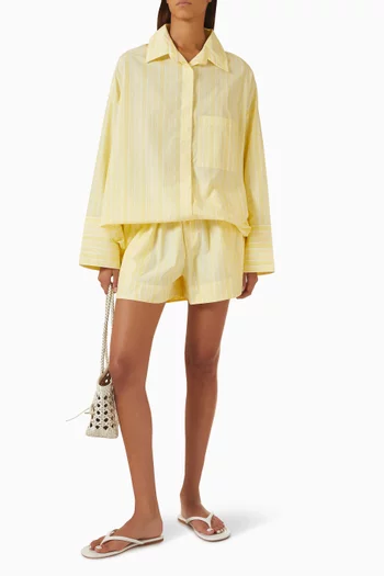 Clemente Striped Shirt in Cotton