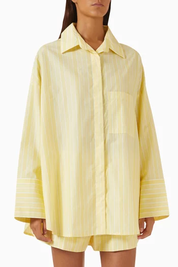 Clemente Striped Shirt in Cotton