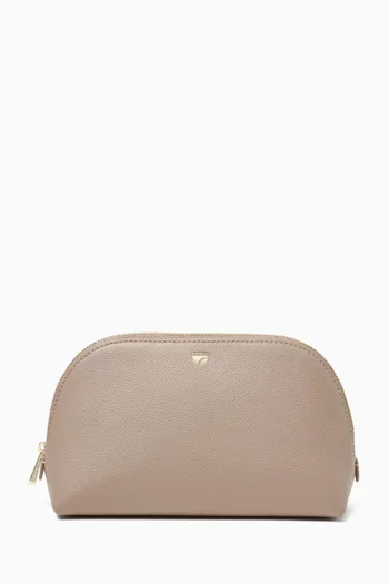 Classic Makeup Case in Saffiano Leather