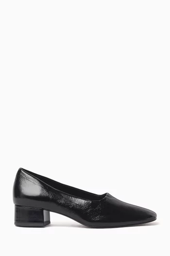 Inez 35 Pumps in Eel-embossed Leather