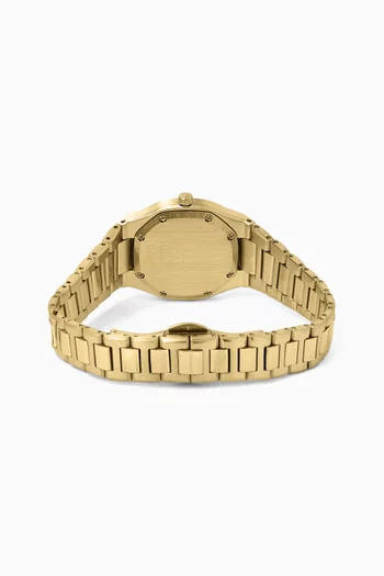 Clear Fusion Ultra Thin Quartz Watch, 30mm