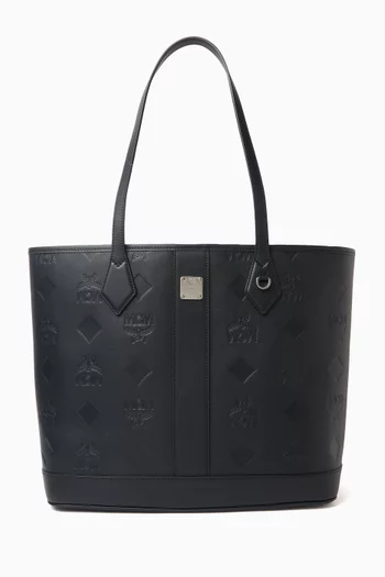 Medium Liz Tote Bag in Visetos Monogram Canvas