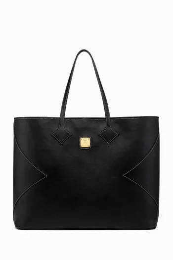 X-large Dia Tote Bag in Calfskin Leather