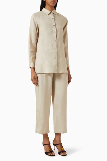 Meadow Co-ord Set in Linen