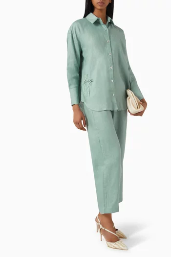 Meadow Co-ord Set in Linen