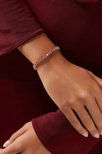 Odd One Out Bracelet in 18kt Rose Gold