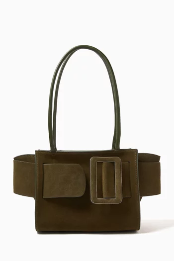 Medium Bobby 23 Soft Tote Bag in Suede
