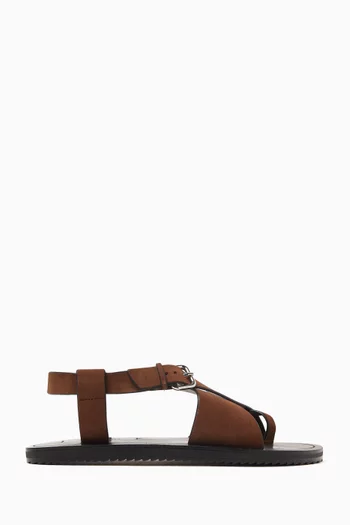 The Ora Sandals in Calf Hair
