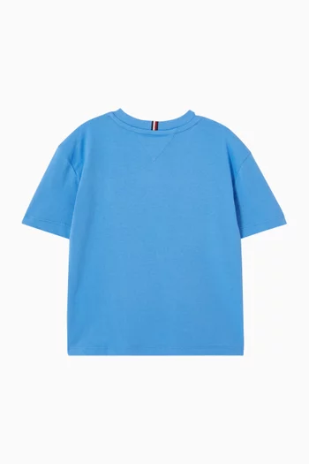 Flag Graffiti T-shirt in Cotton