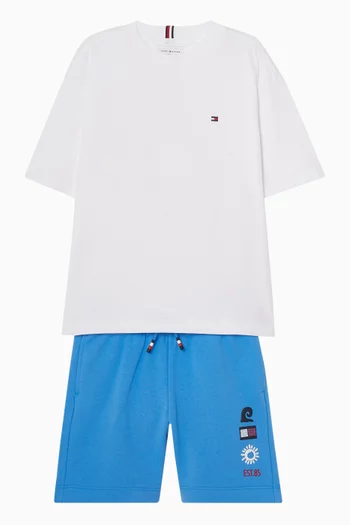 Logo Graphic T-Shirt in Cotton