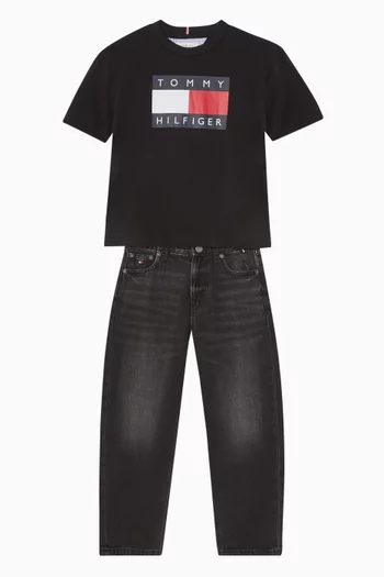 Barrel Jeans in Denim