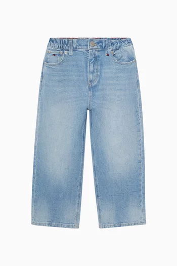 Wide-Leg Jeans in Denim