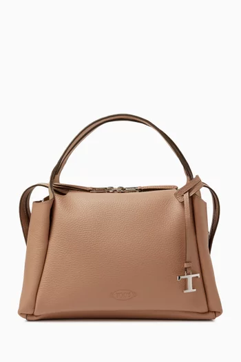 Small Boston Bag in Leather