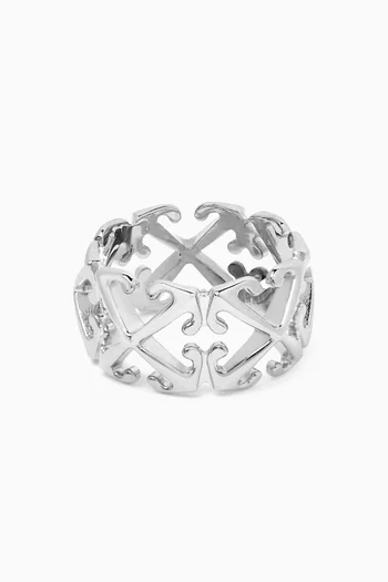 Arrow Ring in Brass