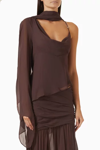 Malita Top in Georgette