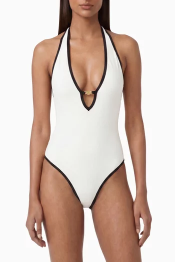 Breana Plunge One-piece Swimsuit