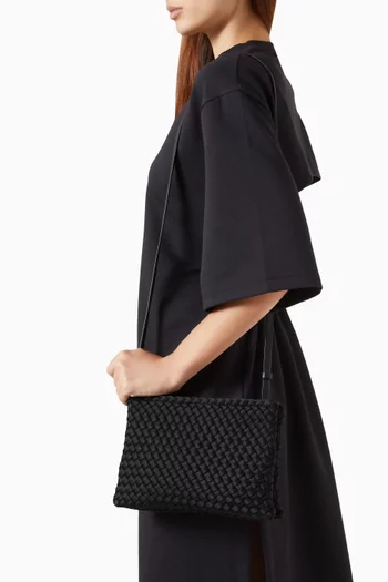 Soho Envelope Crossbody Bag in Handwoven Neoprene