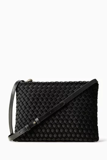 Soho Envelope Crossbody Bag in Handwoven Neoprene