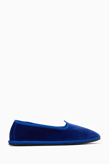 Classic Furlana Ballerina Flats in Velvet
