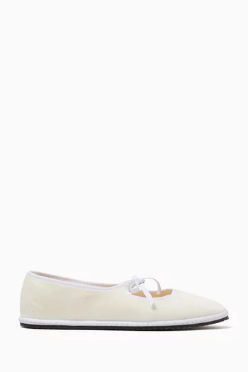 Brigitte Ballet Flats in Velvet
