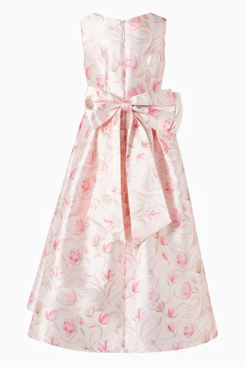 Floral-print Dress
