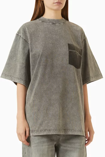 Shadow Pocket T-shirt in Cotton