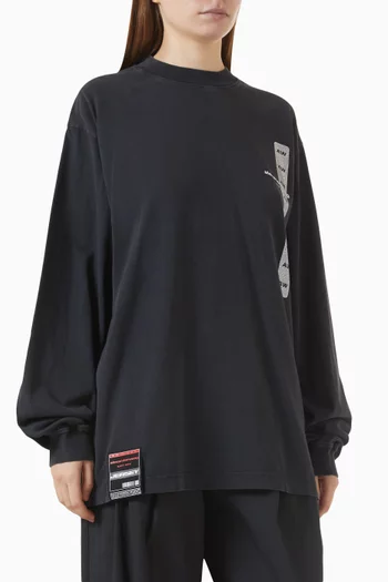Flasher Graphic T-shirt in Cotton