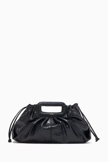 Mini Clutch in Crackled Leather