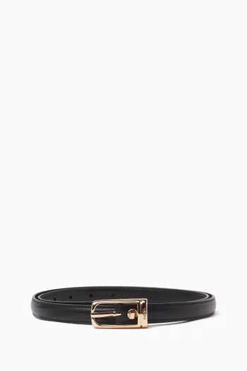 Slim Belt in Leather