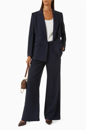 High-waist Wide-leg Pants