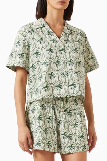 Cishane Printed Shirt in Cotton