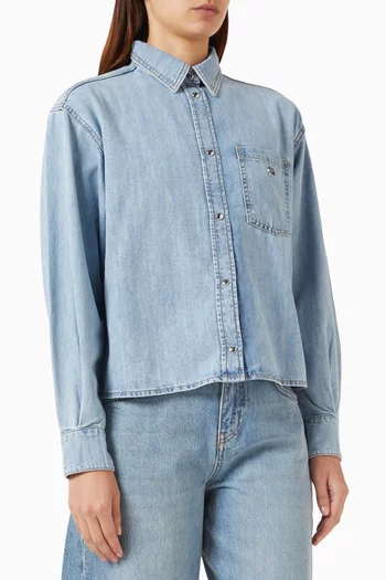 Buttoned Shirt in Denim