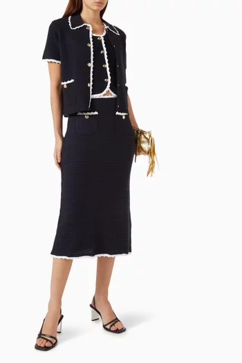 Japal Midi Skirt in Knit