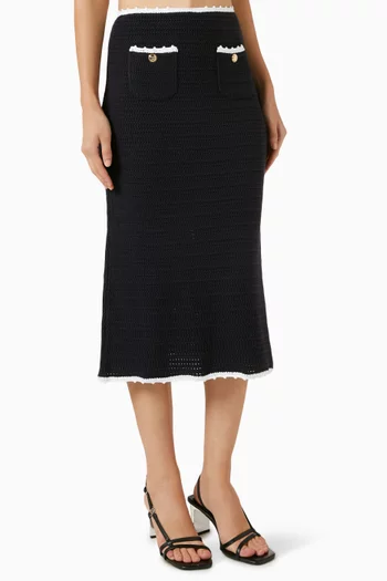 Japal Midi Skirt in Knit