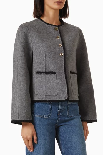 Gardenia Jacket in Wool-blend