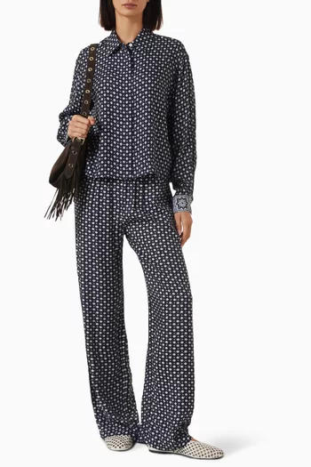 Citeston Printed Shirt in Viscose