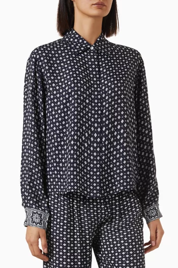 Citeston Printed Shirt in Viscose