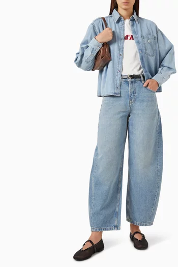Balloon Jeans in Denim