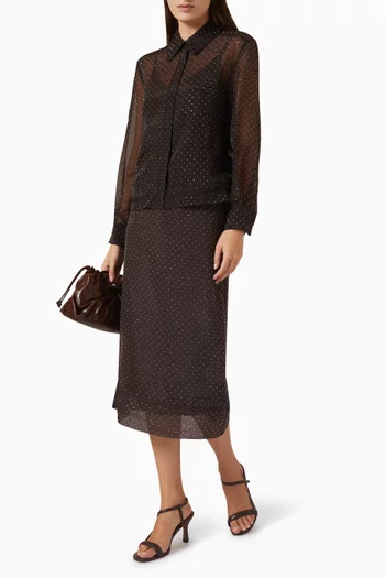 Jebula Rhinestone-embellished Skirt