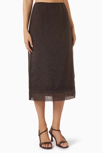 Jebula Rhinestone-embellished Skirt