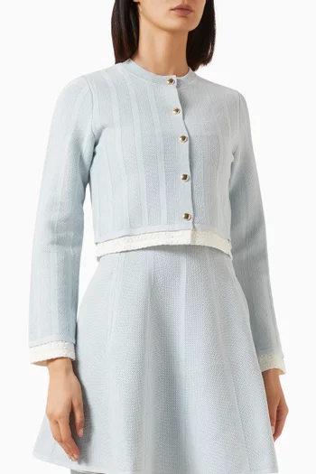 Crop Knit Cardigan