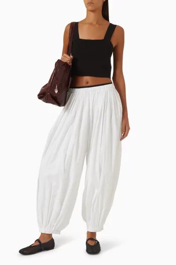 Knit Crop Top in Viscose Blend