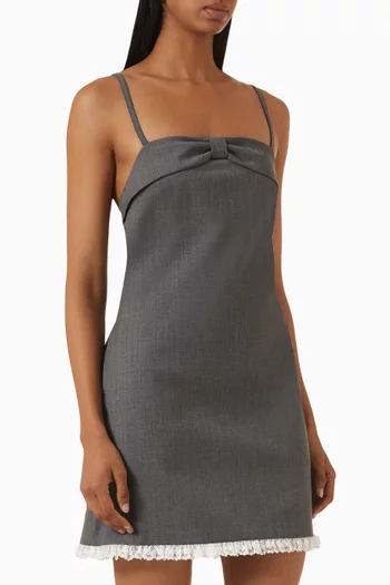 Tailored Mini Dress