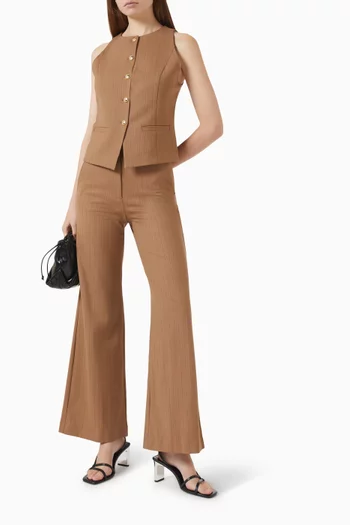 Tailored Waistcoat in Wool Blend