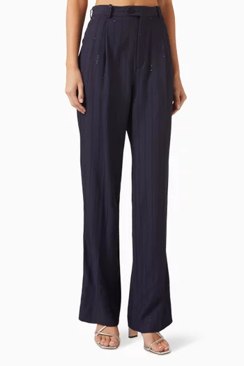 Mabillon Sequin Wide-leg Pants