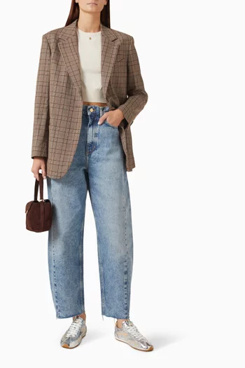 Gaston Barrel Jeans in Denim